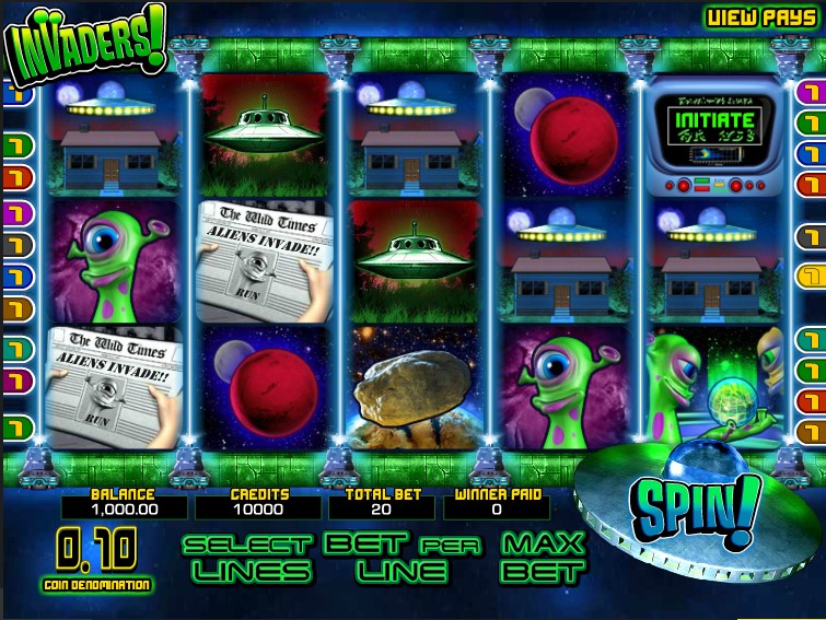 Invaders Slot Review