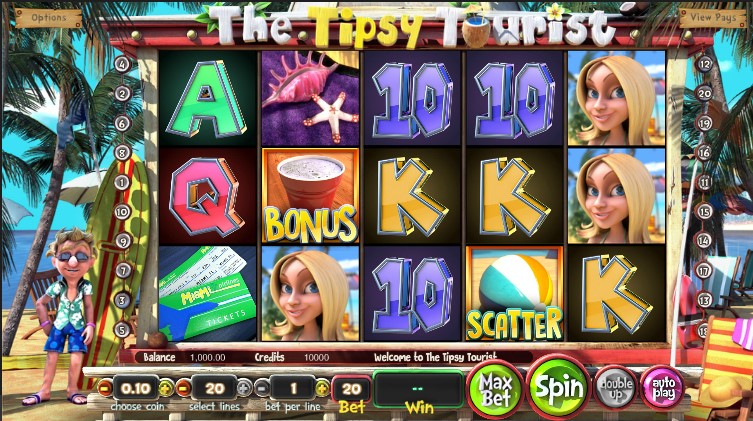 The Tipsy Tourist Slot Review
